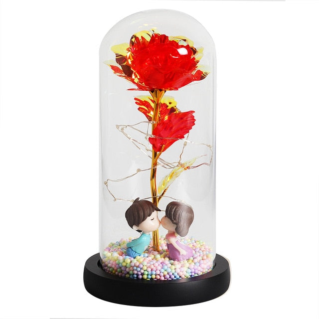 LED Enchanted Sparkling Roses