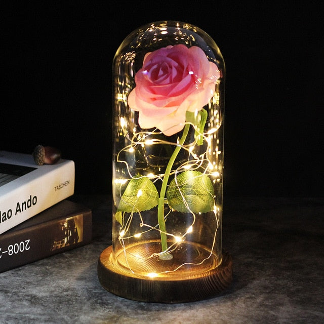 LED Enchanted Sparkling Roses