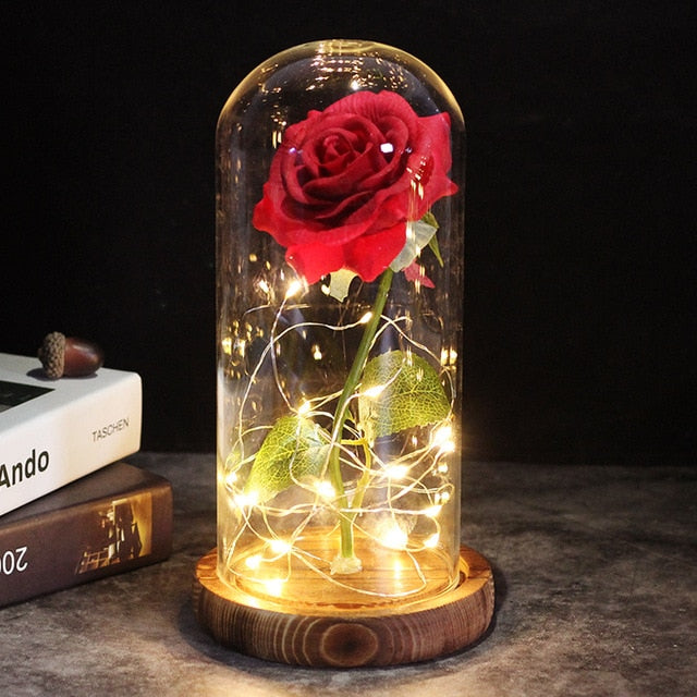 LED Enchanted Sparkling Roses