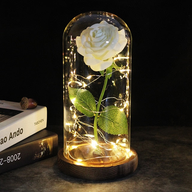 LED Enchanted Sparkling Roses