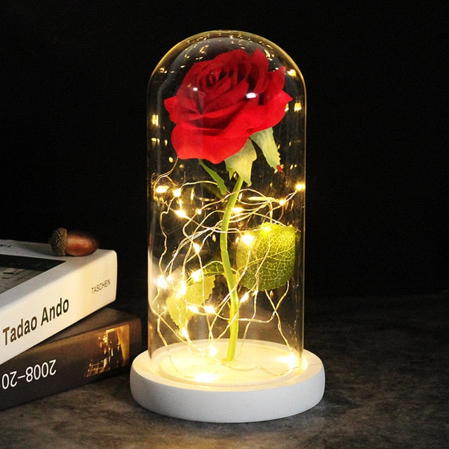 LED Enchanted Sparkling Roses