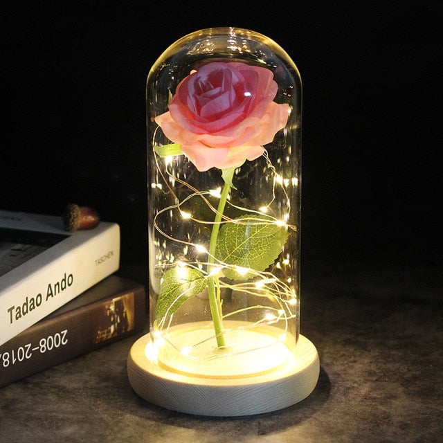 LED Enchanted Sparkling Roses